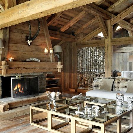 Chalet Javen - 520m2 avec piscine chauffée et home cinéma Megève Esterno foto