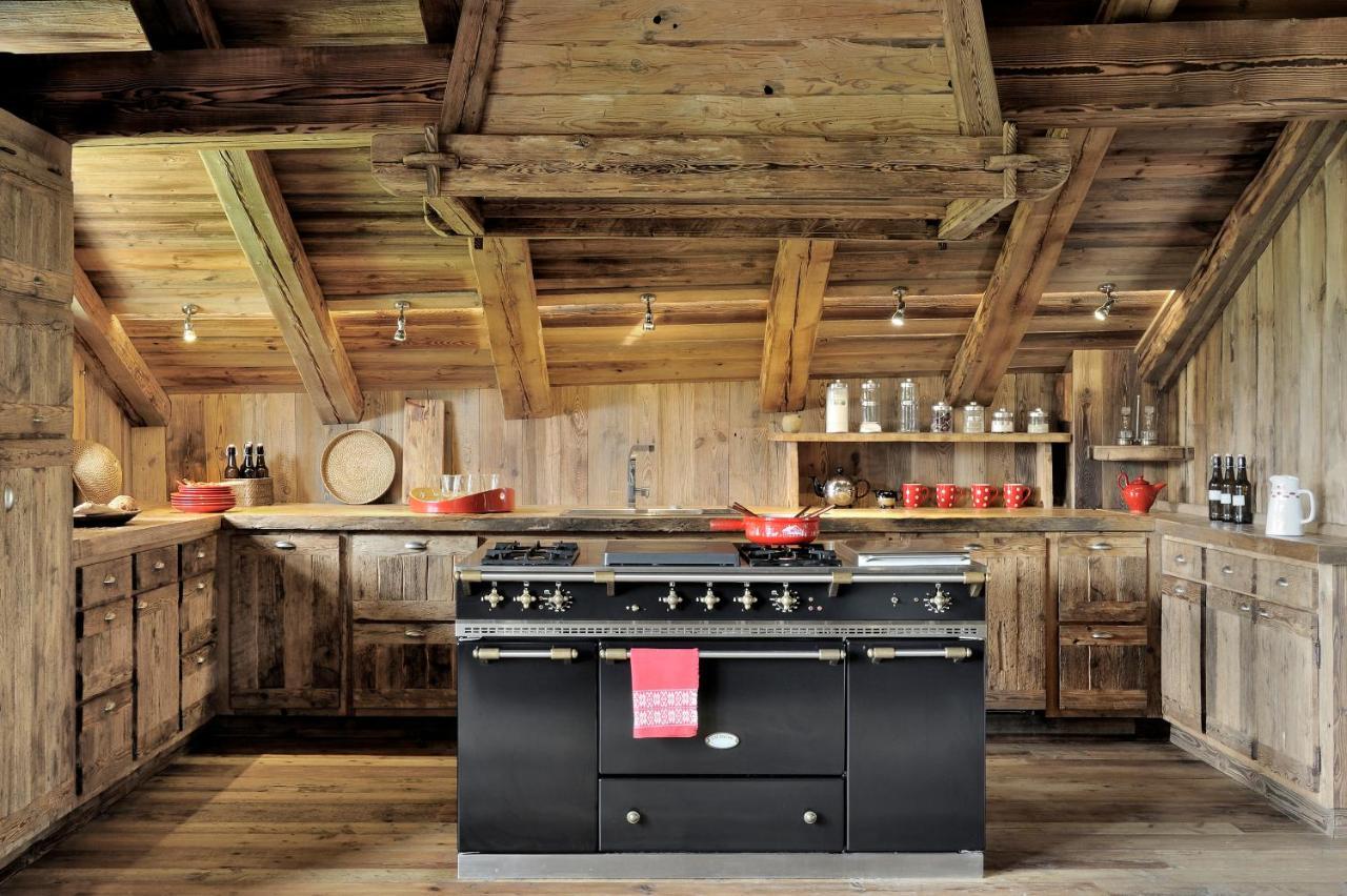 Chalet Javen - 520m2 avec piscine chauffée et home cinéma Megève Esterno foto