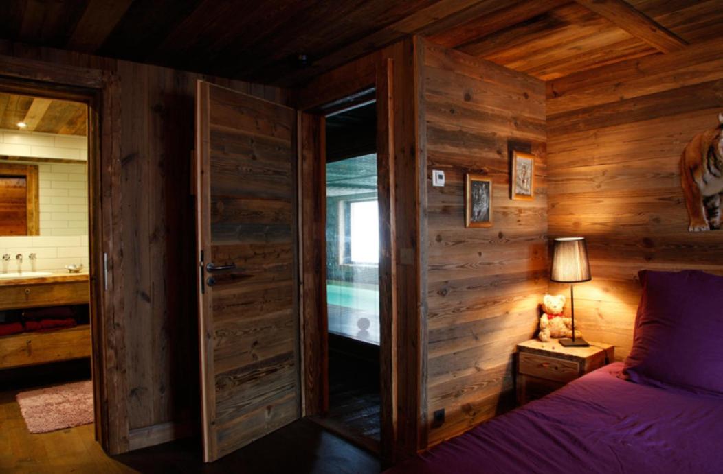 Chalet Javen - 520m2 avec piscine chauffée et home cinéma Megève Esterno foto